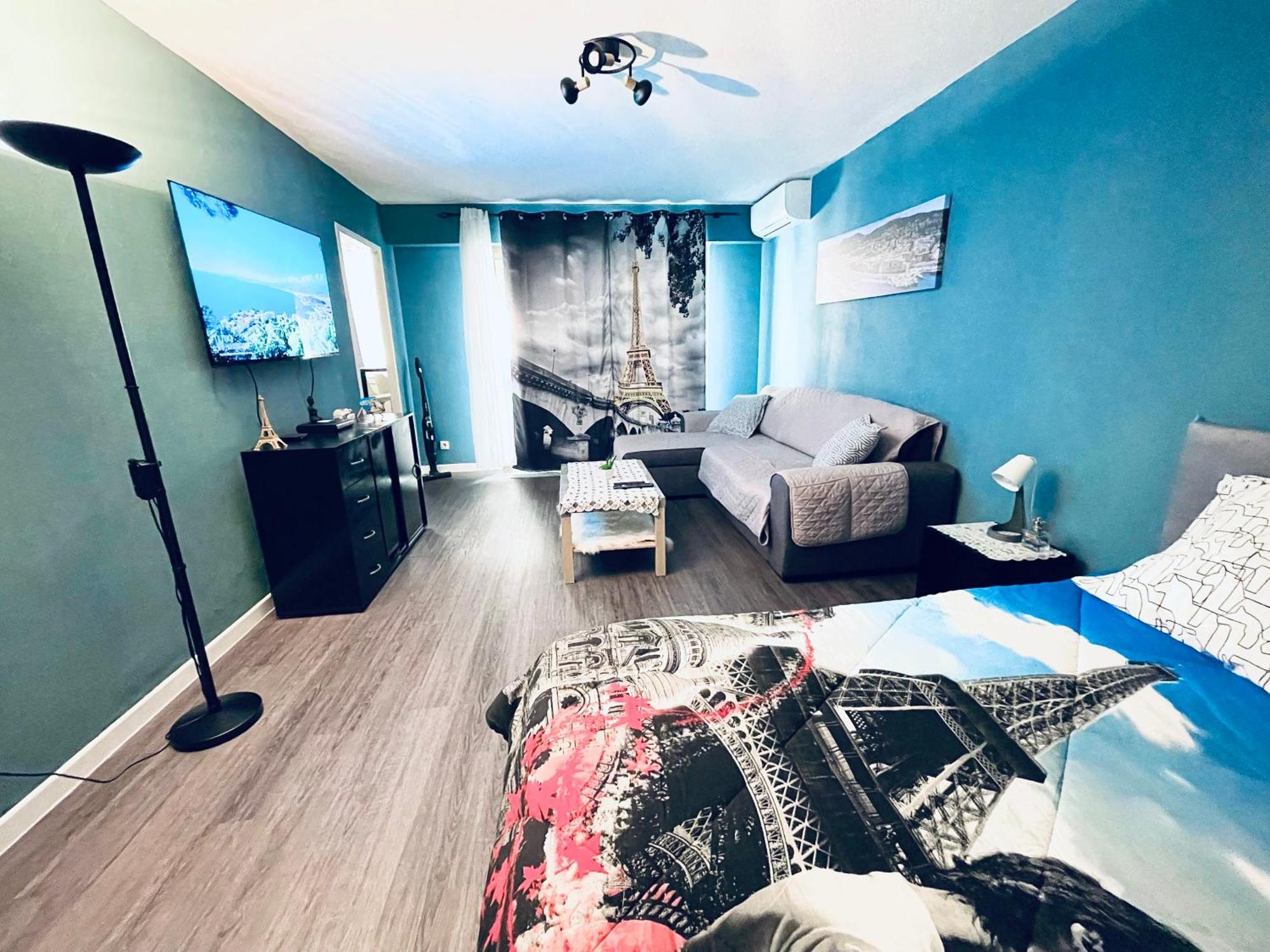 Confortable Studio A Nice Centre Cote Plage Bel Terrasse Paddle 외부 사진