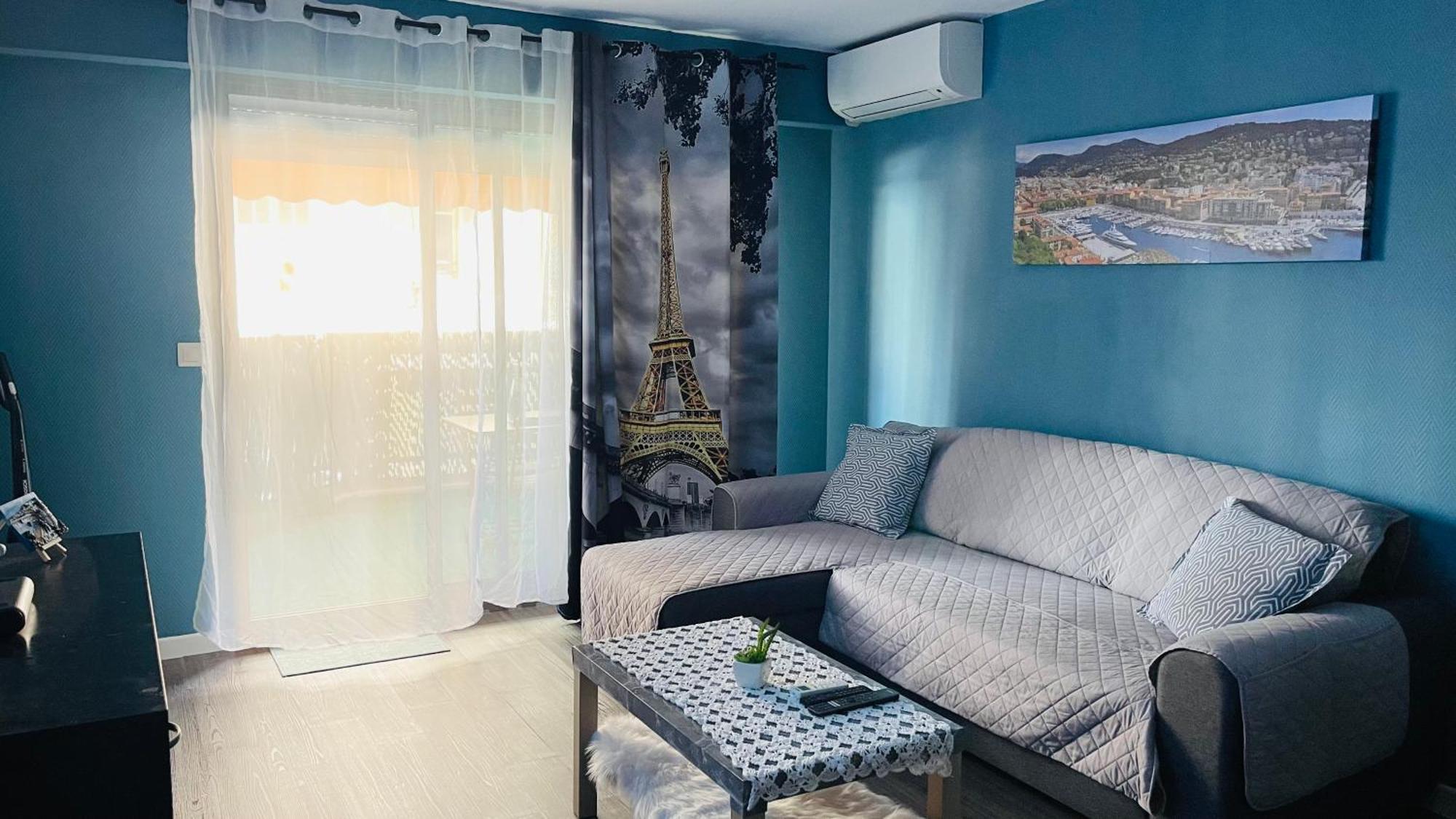 Confortable Studio A Nice Centre Cote Plage Bel Terrasse Paddle 외부 사진