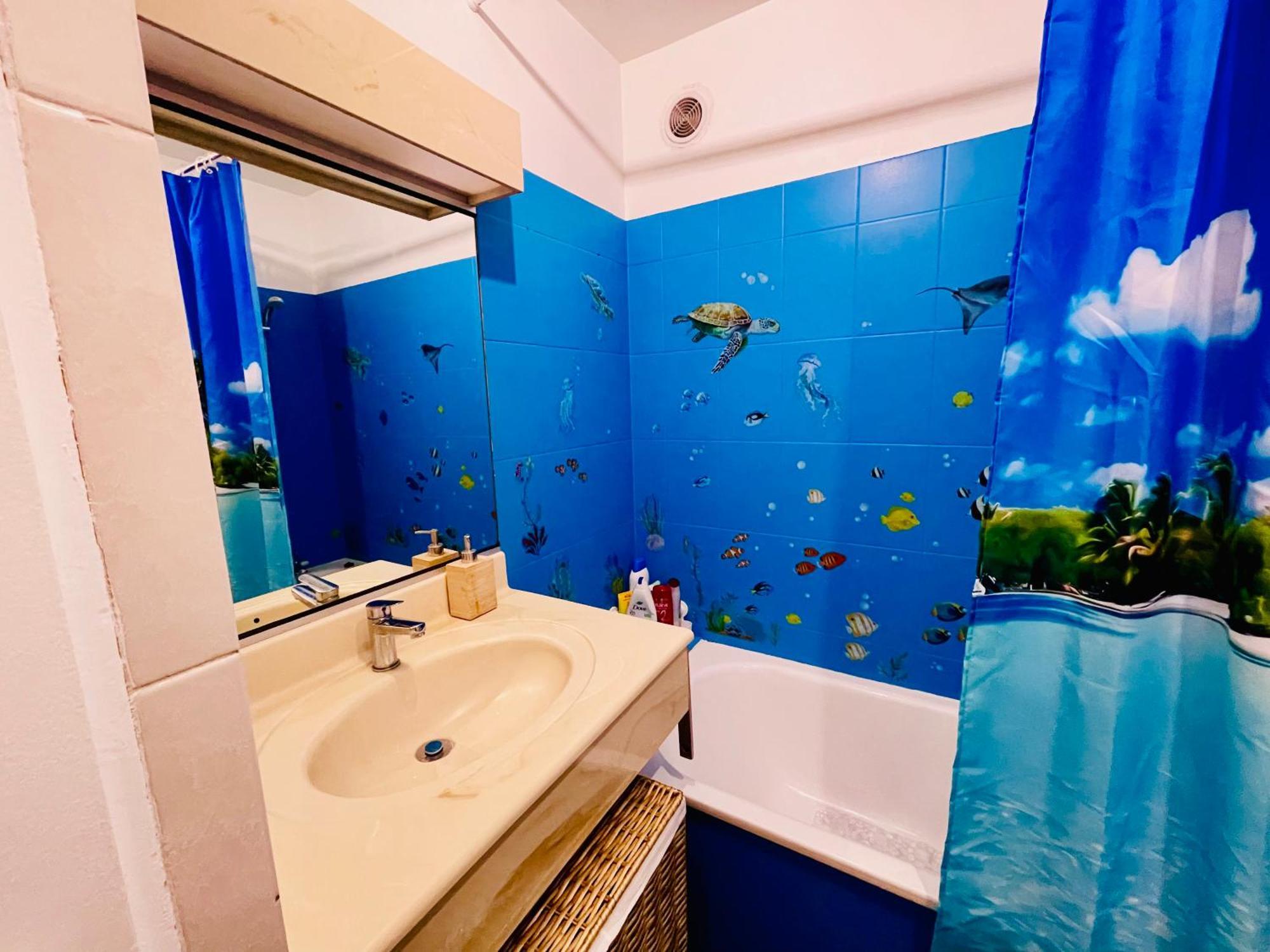 Confortable Studio A Nice Centre Cote Plage Bel Terrasse Paddle 외부 사진